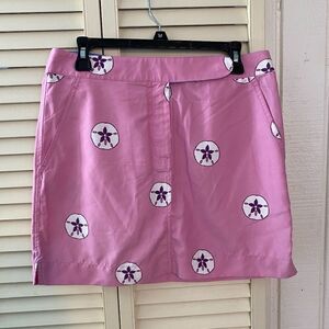 Bermuda Styles Size 6 Pink Skirt White Sand dollar
